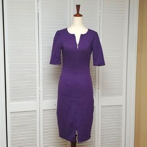 Trina Turk Plum Knit Dress Size 2
